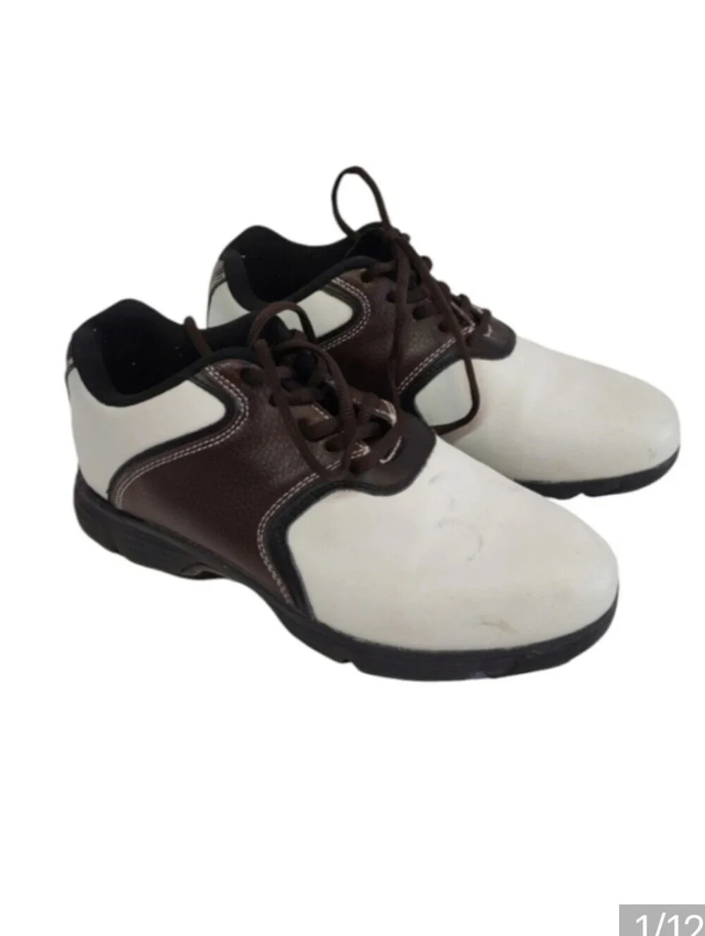 Wilson Ultra BLK Men's White Golf Shoes Size 8.5 D